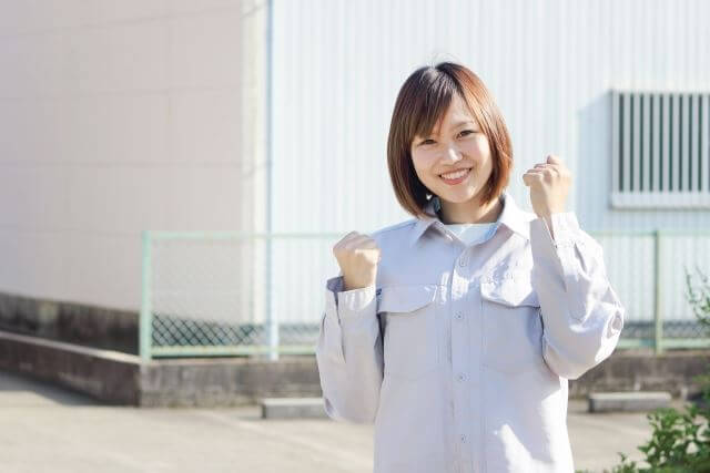 トヨタ期間工で働く女性