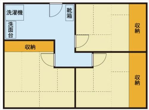 寮の間取り